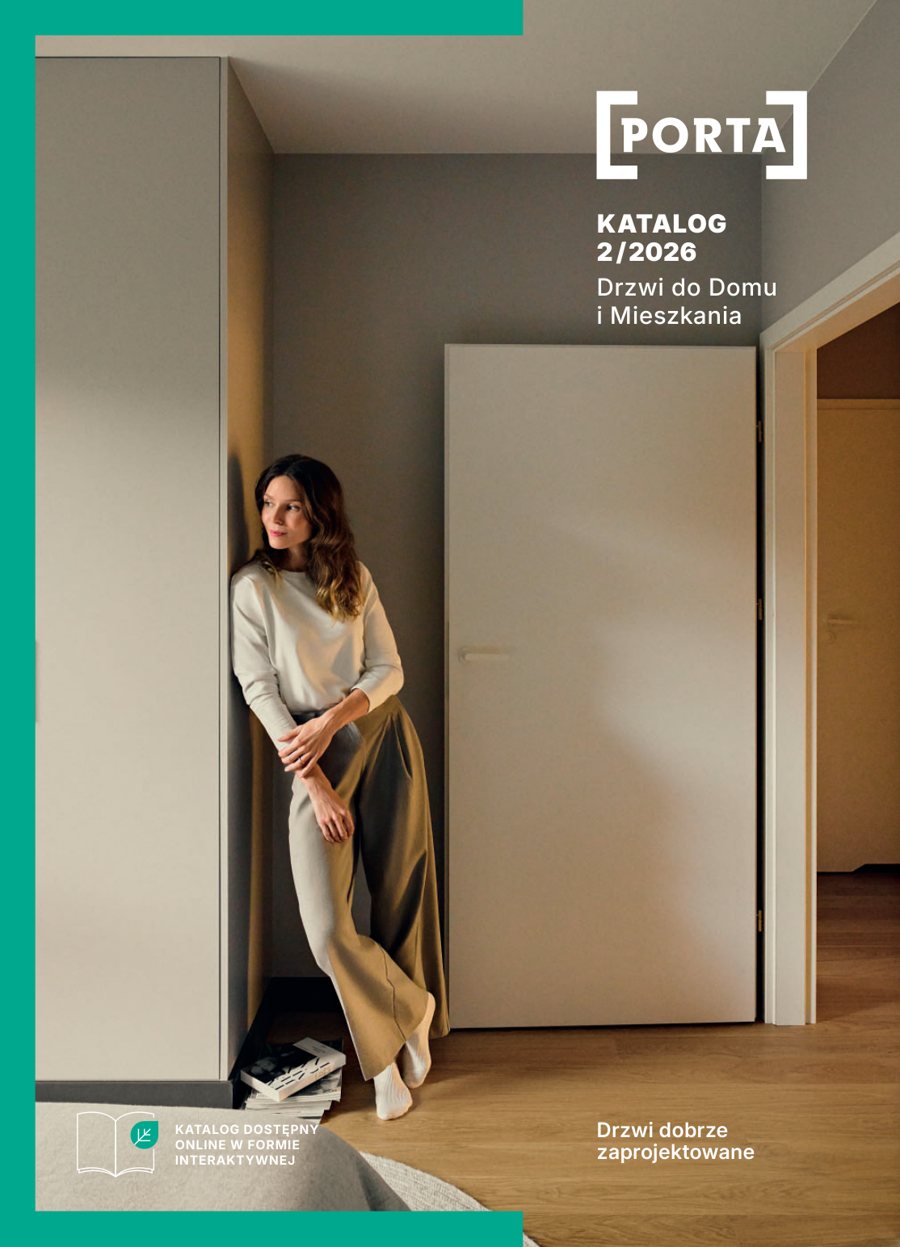 Okładka katalogu drzwi PORTA 2/2026