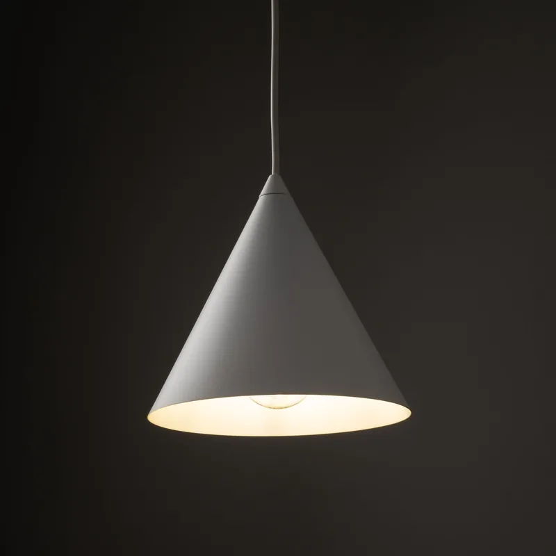 Lampa z kolekcji Cono White w aranżacji — TK Lighting