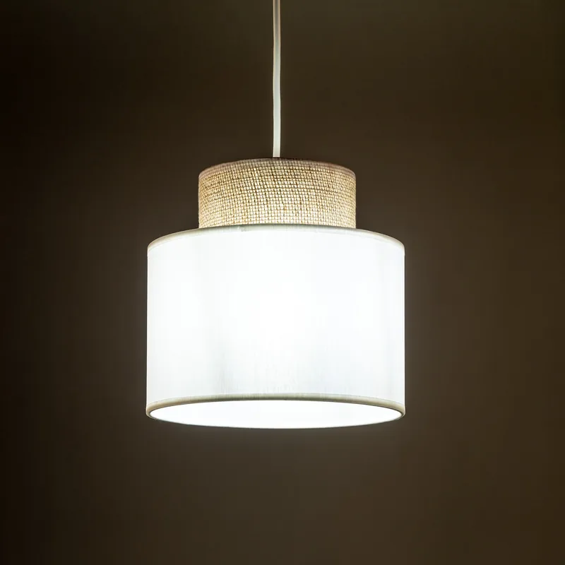 Lampa z kolekcji Duo White w aranżacji — TK Lighting