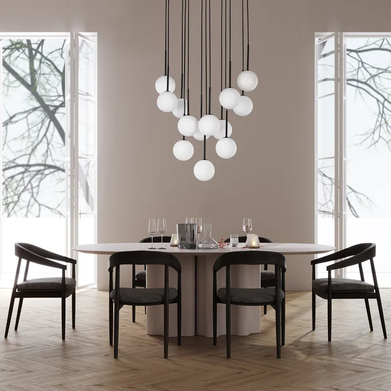 Lampa z kolekcji Martin w aranżacji — TK Lighting