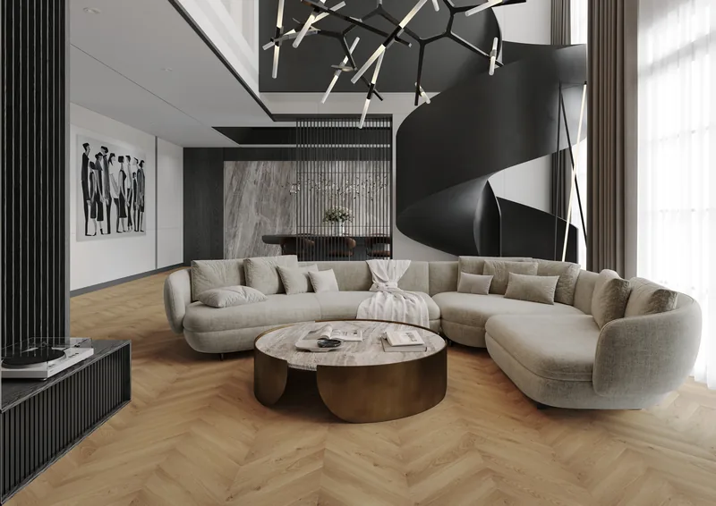 Podłoga winylowa Chevron Versailles — VinylTechLab
