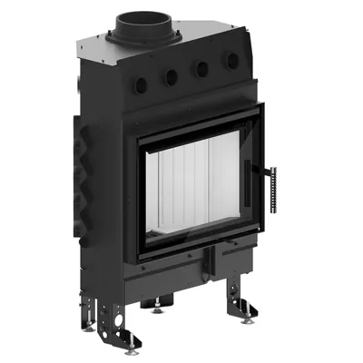 Hitze ALBERO AL9S.H-D — wkład powietrzny · 9 kW (4,5–12 kW) · sprawność 78% · klasa A · szyba 545 × 390 mm