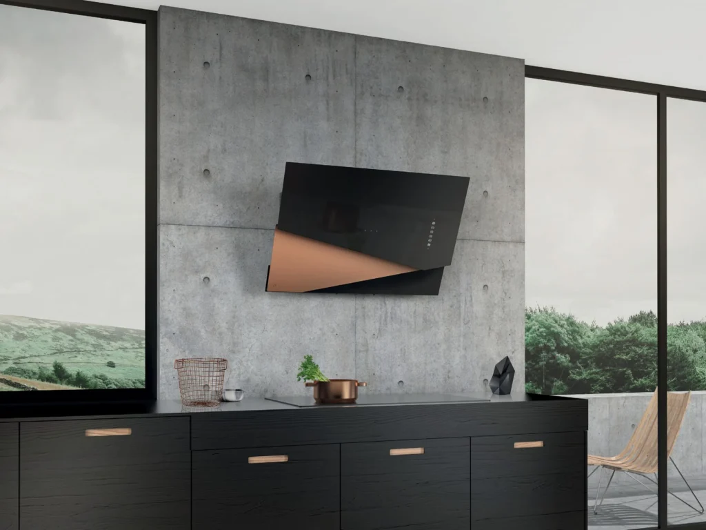 Ciarko Trio black rose gold